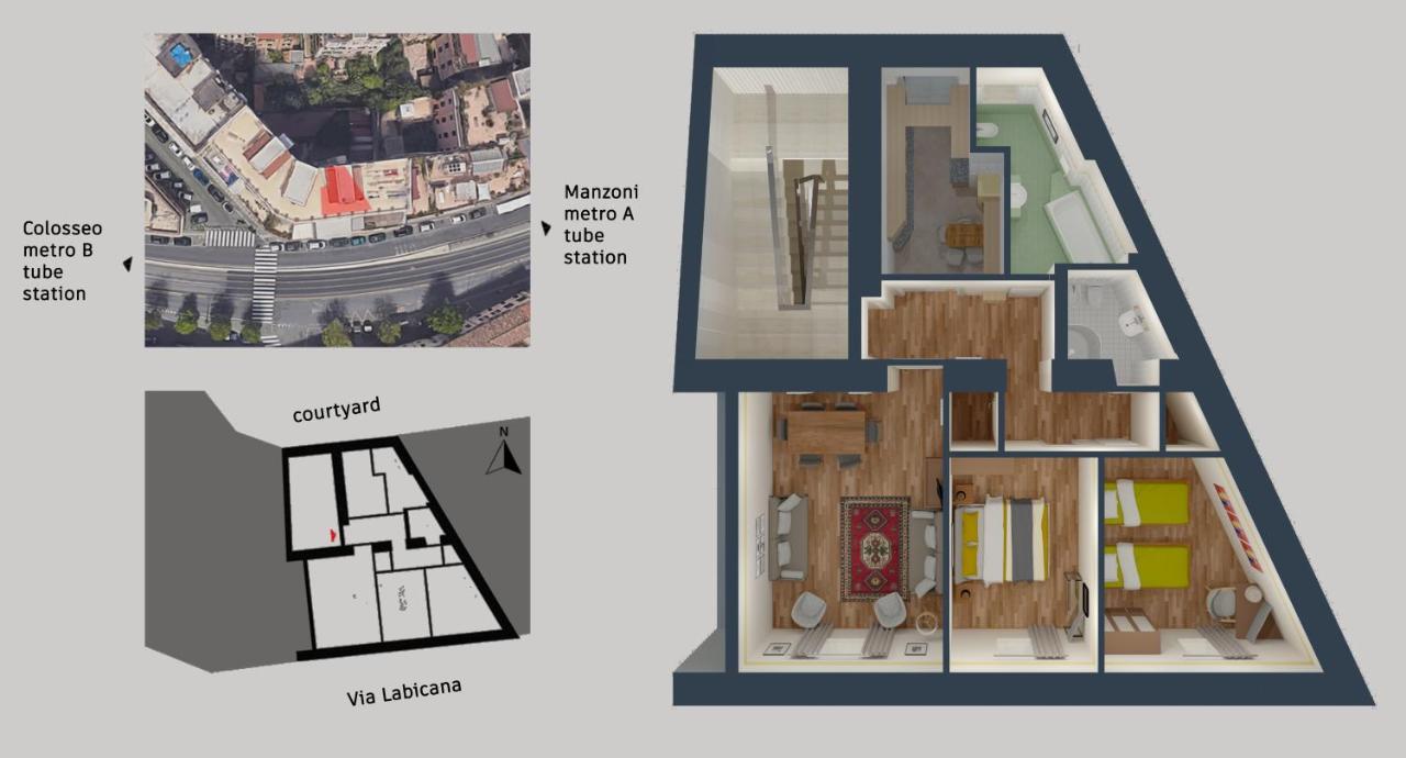 Hospitalityrome Domus Colosseo Exterior foto